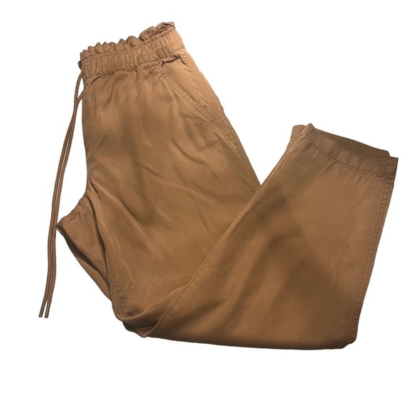 LOFT Paperbag Pants in Tan Size Small - Picture 3 of 7